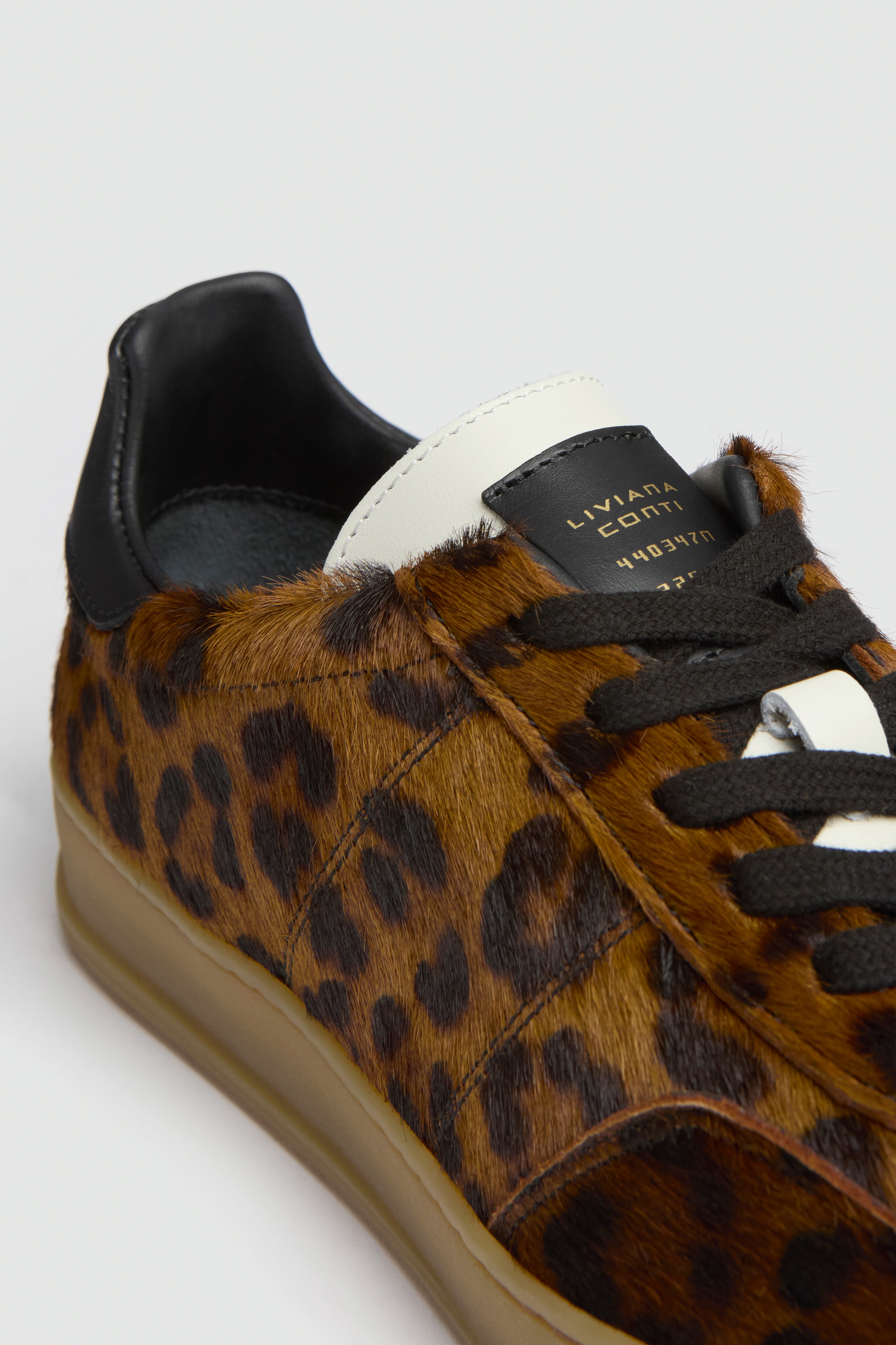 Liviana Conti Delia sneakers femme macula cammello cuir
