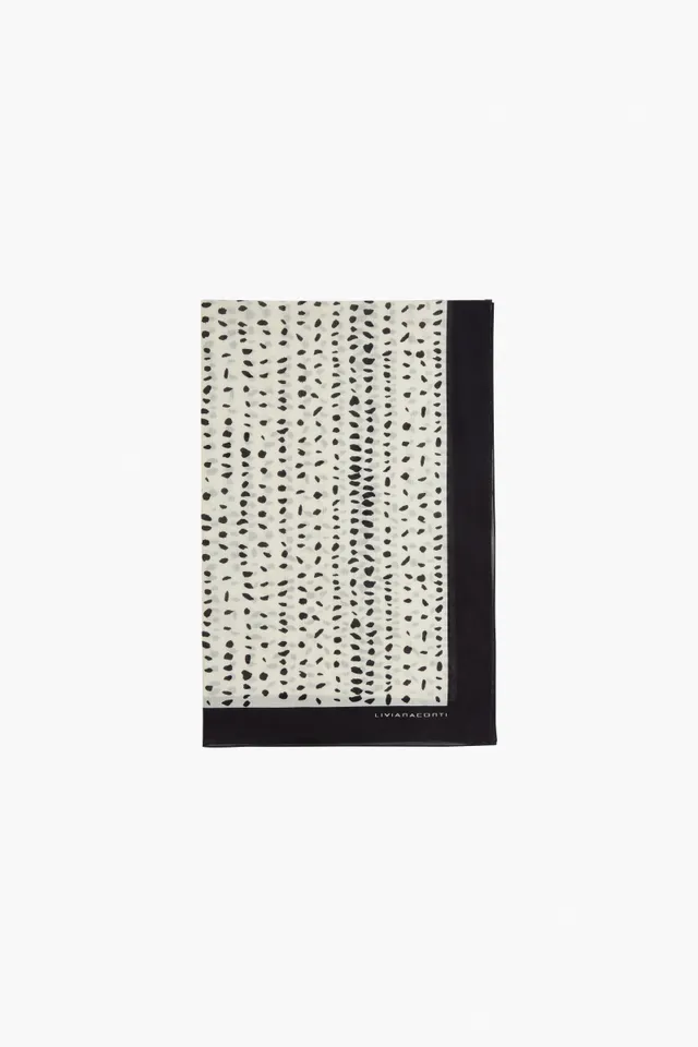 Liviana Conti Isaac jupe paréo coton micro ecru