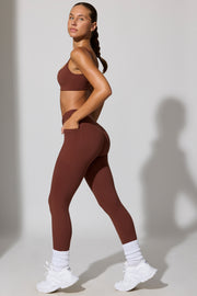 Oh Polly Change BT0895 legging marron poches sculptant