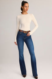 Oh Polly Ziva 15442 body manches longues crème modal