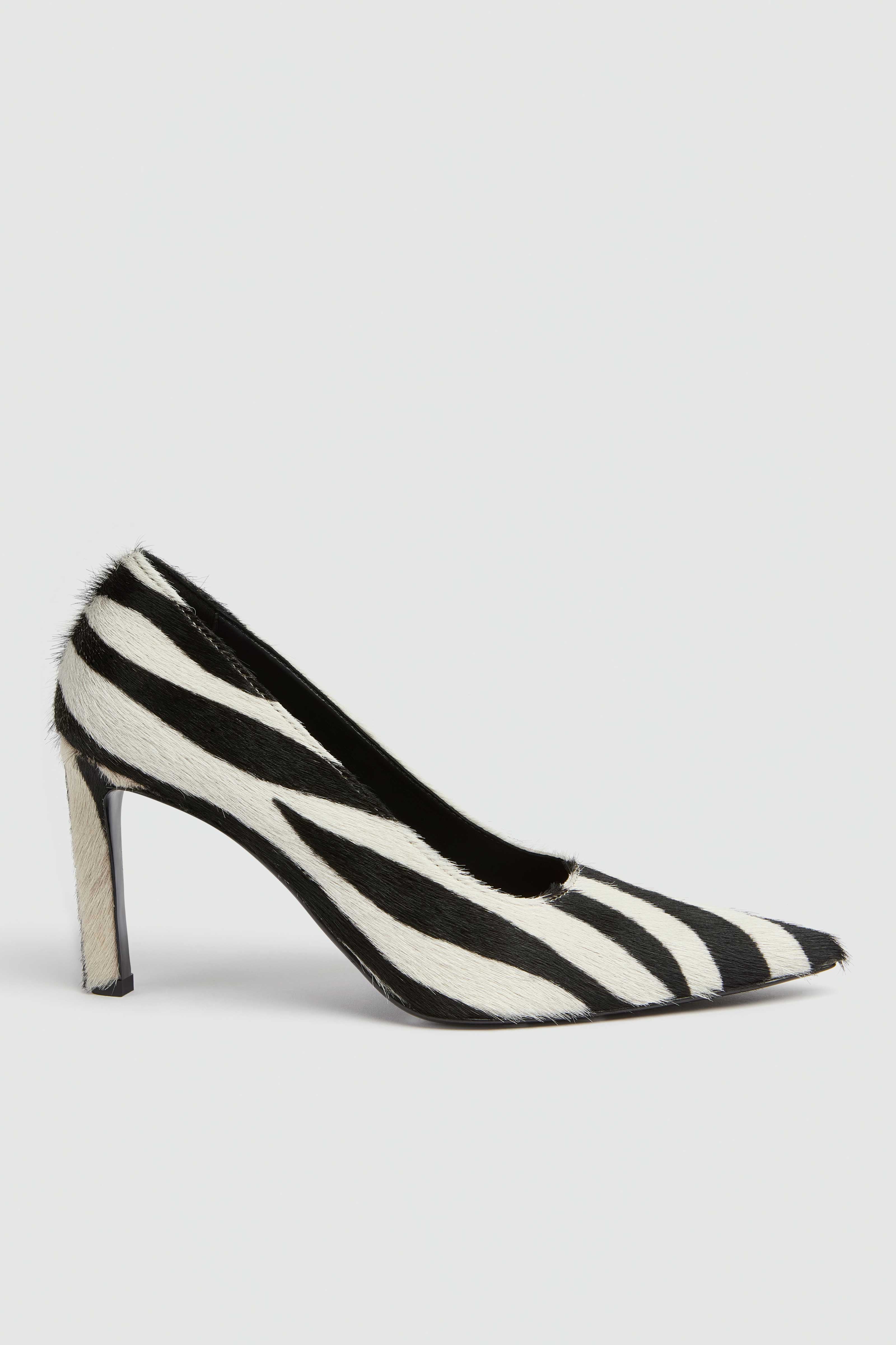 Liviana Conti Dalila escarpins Zebra Panna/Nero 36 talon 80