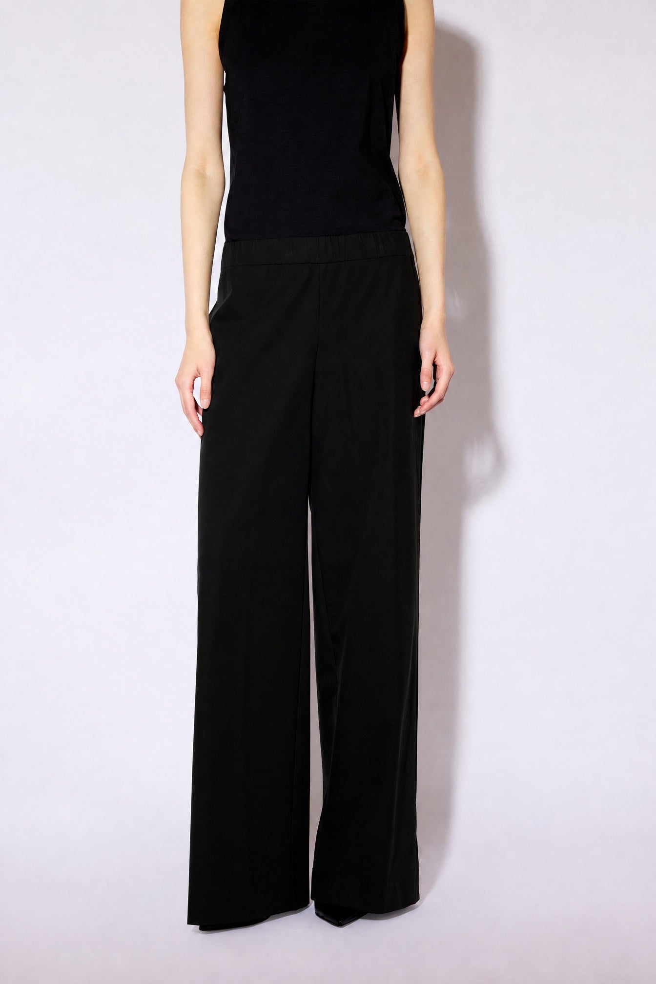 Liviana Conti Ethan pantalon palazzo anthracite