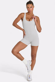 Oh Polly Ultra BT0724 combishort gris stretch respirant