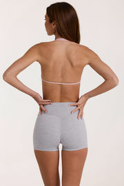 Bo+Tee Soft Active brassière sport gris chiné V