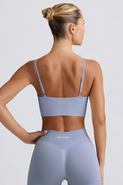 Oh Polly Define Luxe BT1134 Brassière Sport Bleu Gris