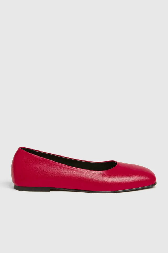 Liviana Conti Olivia ballerines cuir nappa bleuette