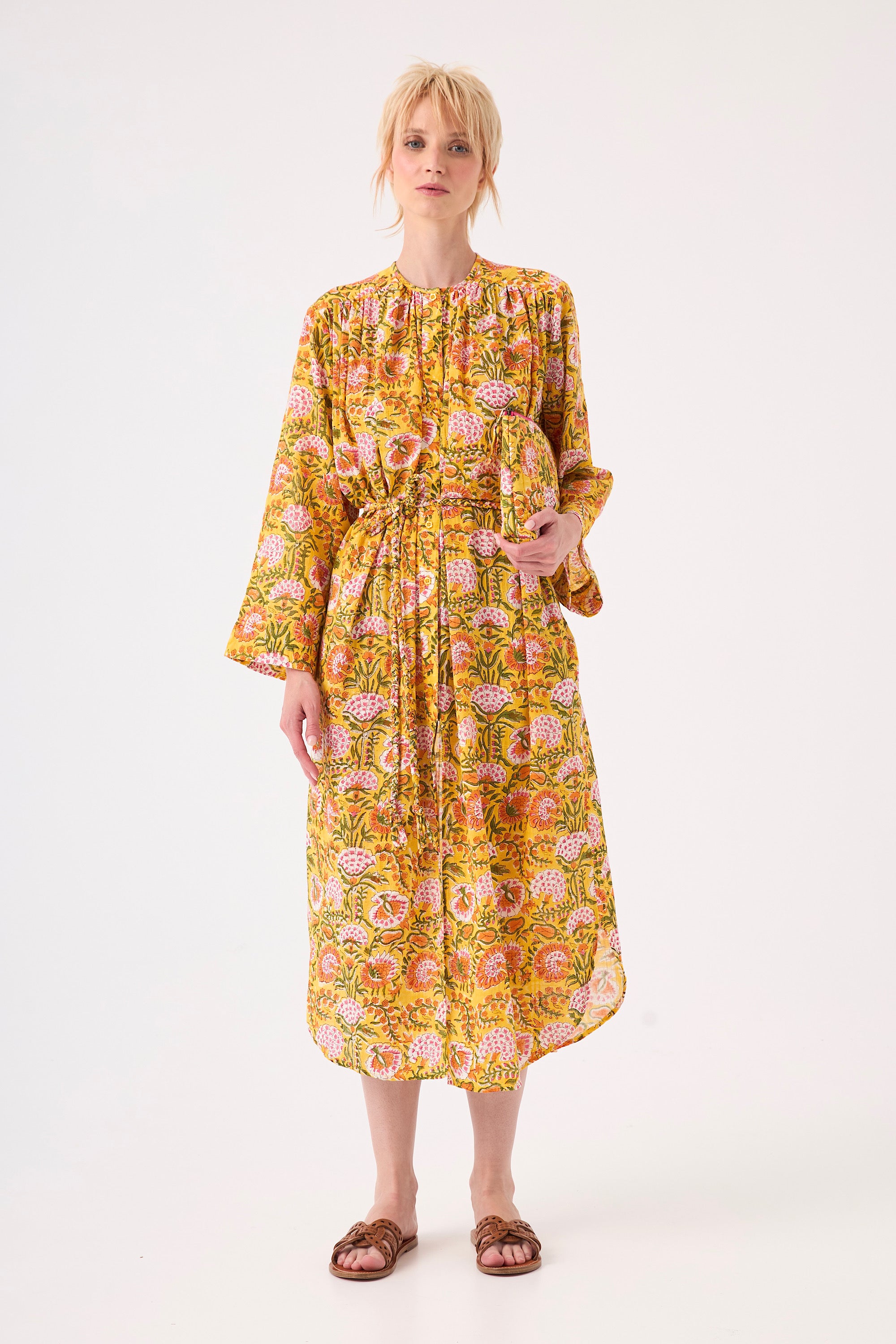 Chicosoleil Nephela robe longue Gypsy batik coton