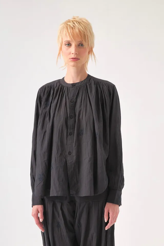 Chicosoleil Scheherazade Chemise noir coton
