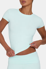Oh Polly ButterCloud T-shirt menthe sculptant doux