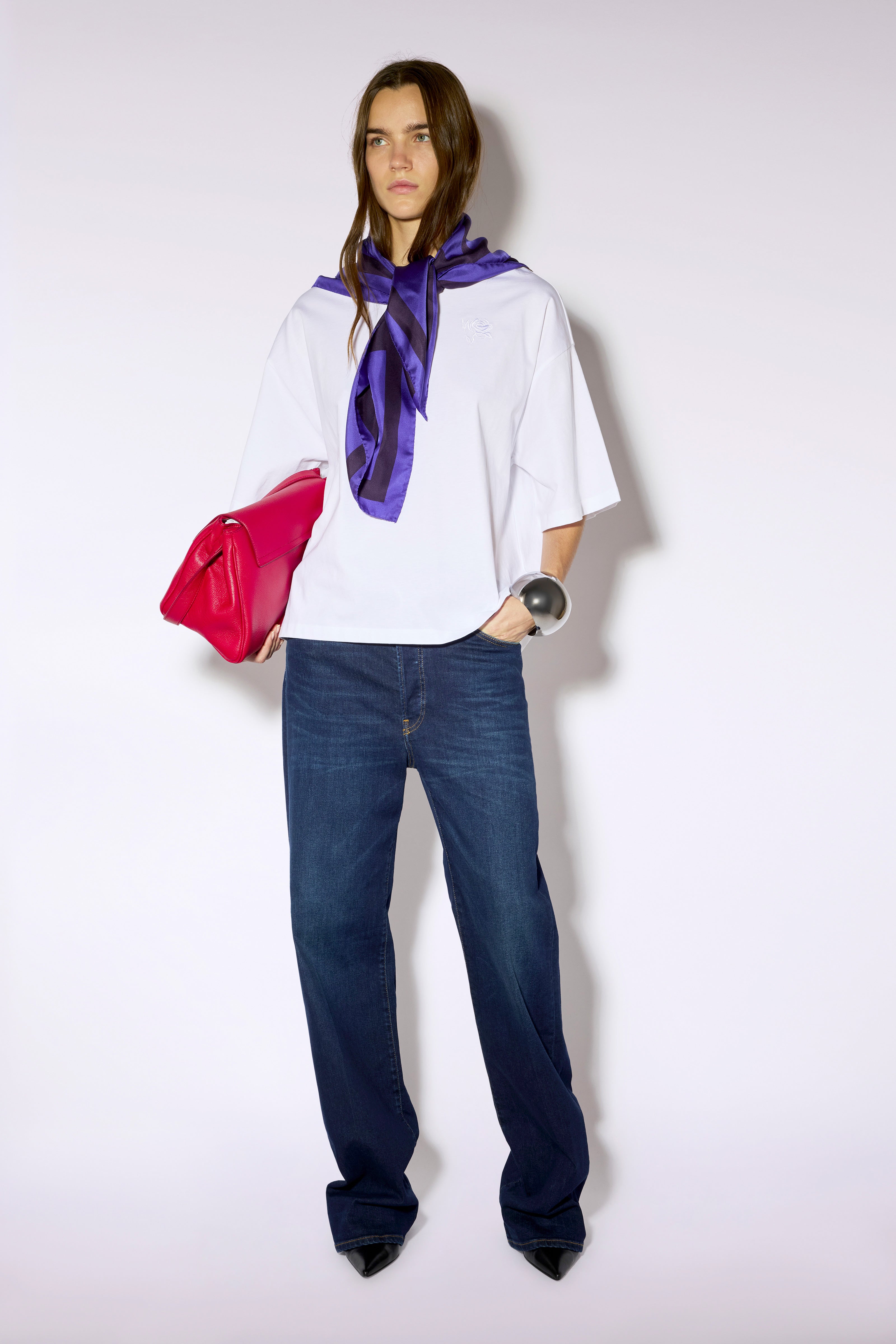 Liviana Conti Joshua jean droit comfort denim délavage moyen