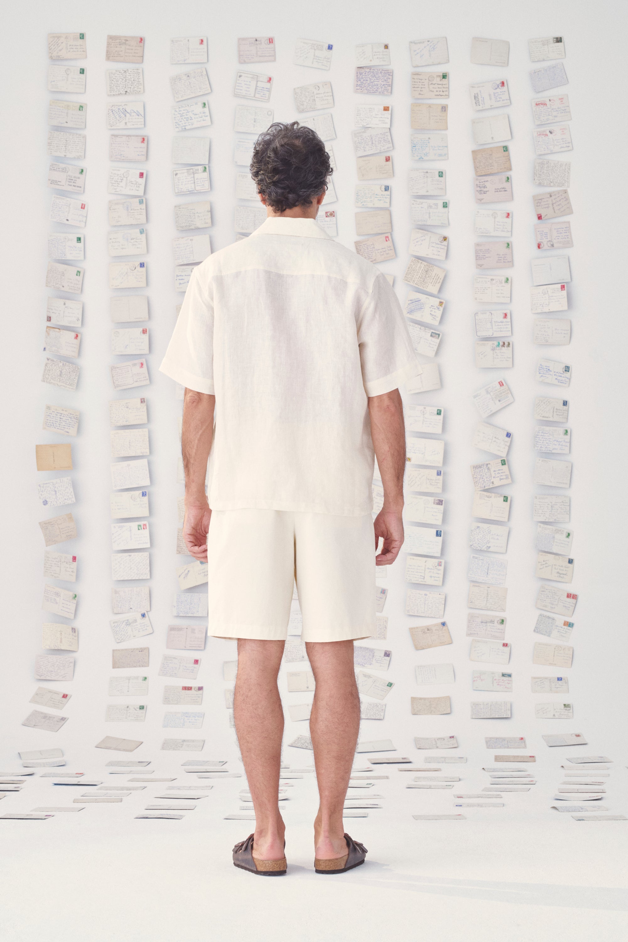 MII Subha Les Cyclades chemise homme coton bleu ciel