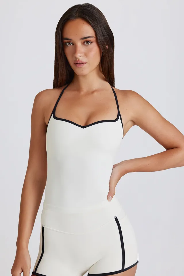 Oh Polly Bo+Tee BT2372 débardeur ivoire stretch
