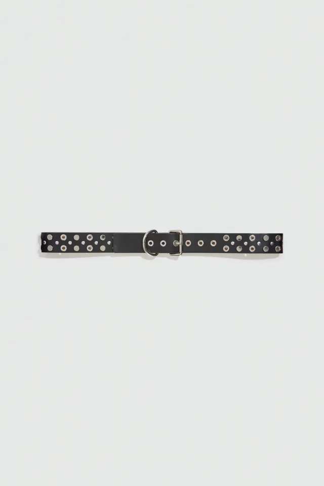 Liviana Conti Darcy Ceinture Noire Cloutée 85-100