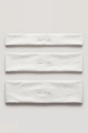 Oh Polly Bo+Tee Soft Active bandeau coconut lot 3 largeurs stretch