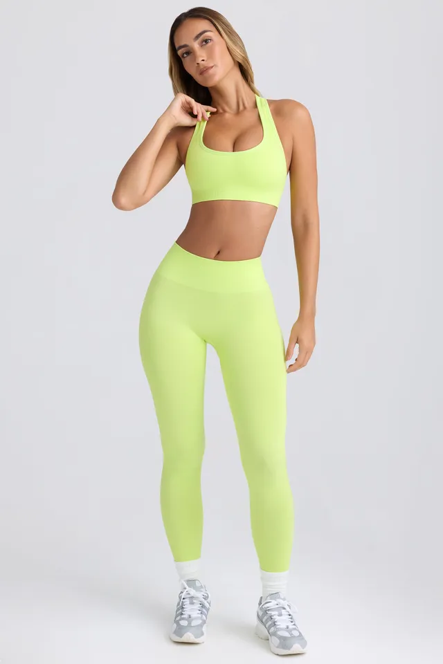 Oh Polly Super Sculpt BT2006 legging vert key lime gainant