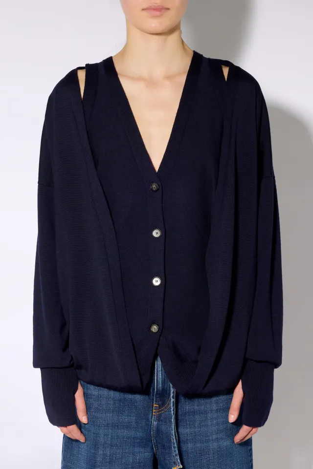 Liviana Conti Margaret cardigan maille nuit M