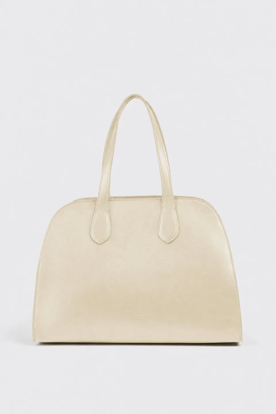 Liviana Conti Madison sac cuir noir veau lisse