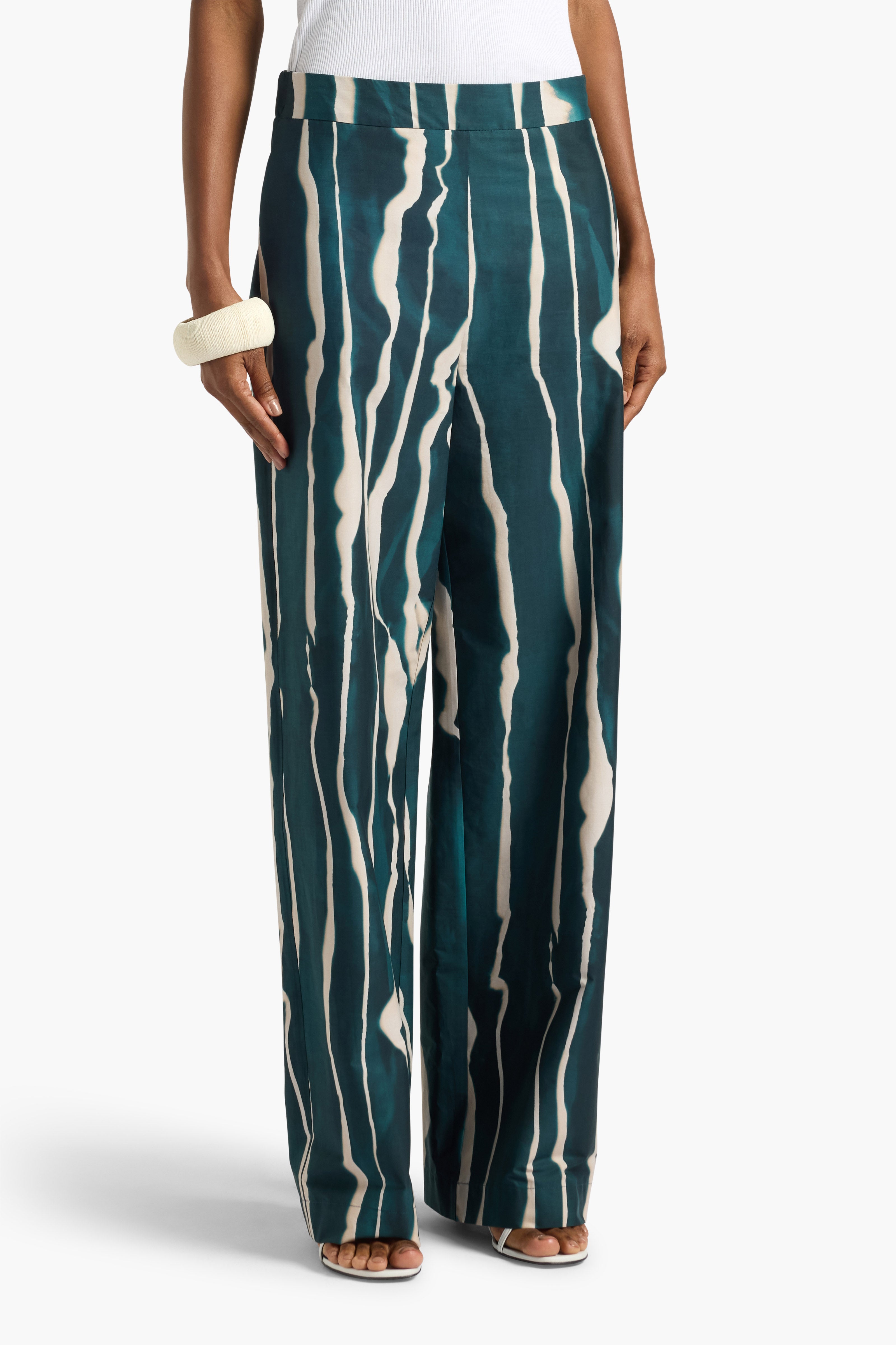 Liviana Conti Cesira pantalon droit imprimé