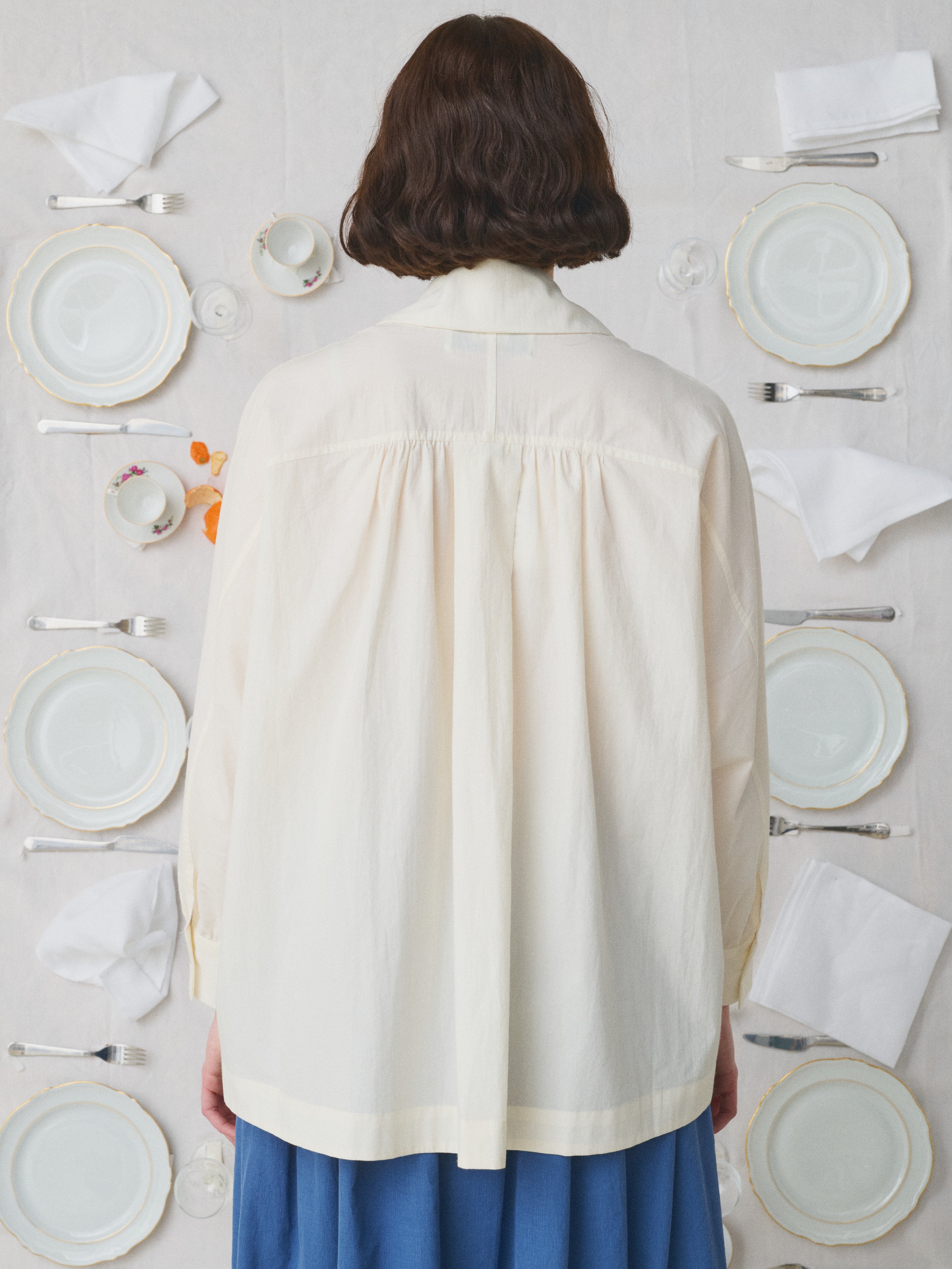 Mii à table Chemise Emmanuella Assiette Cassée chemise