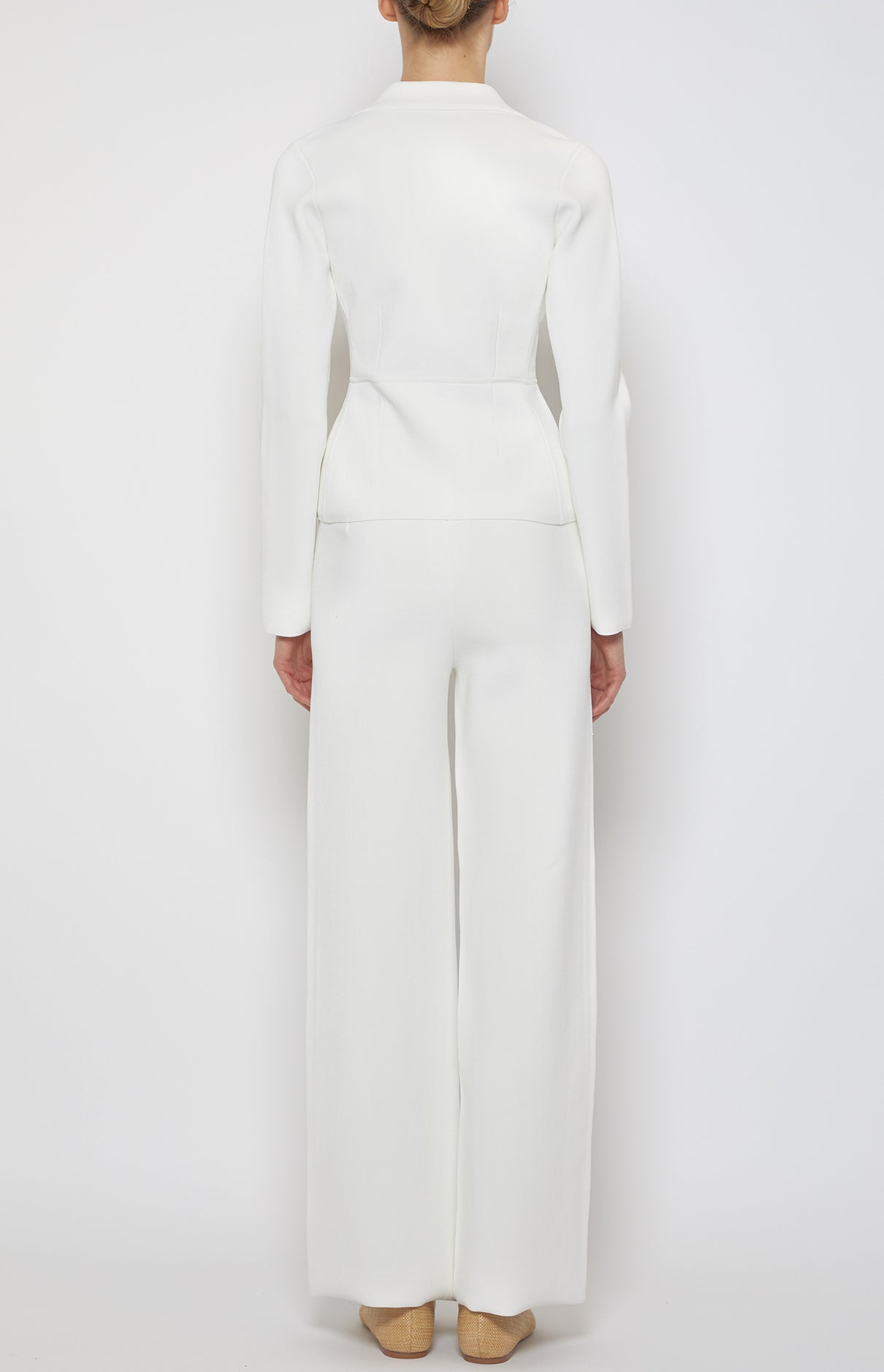 Prabal Gurung Bottoms Compact Knit pantalon blanc