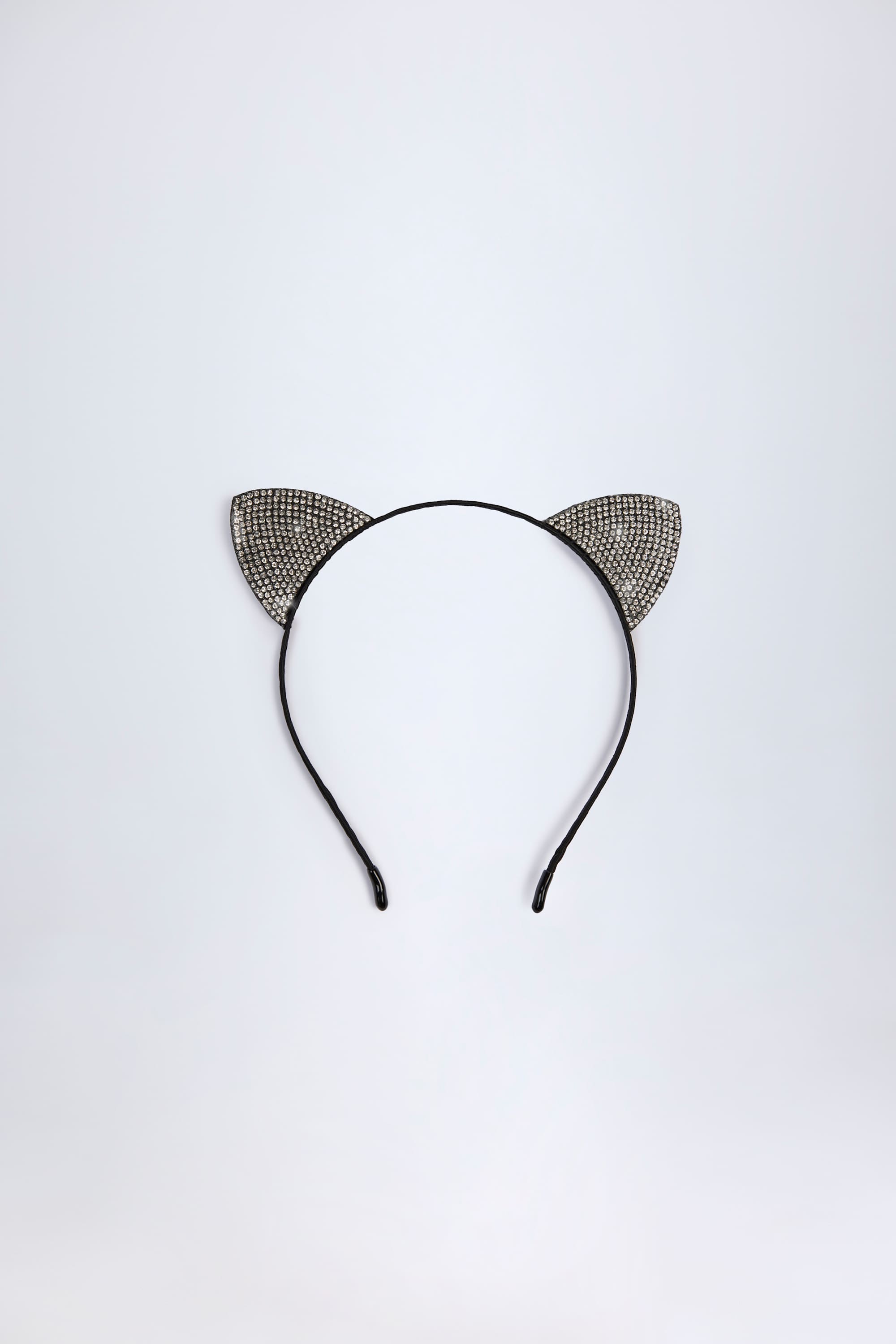 Oh Polly Kitty serre-tête chat noir strass taille unique