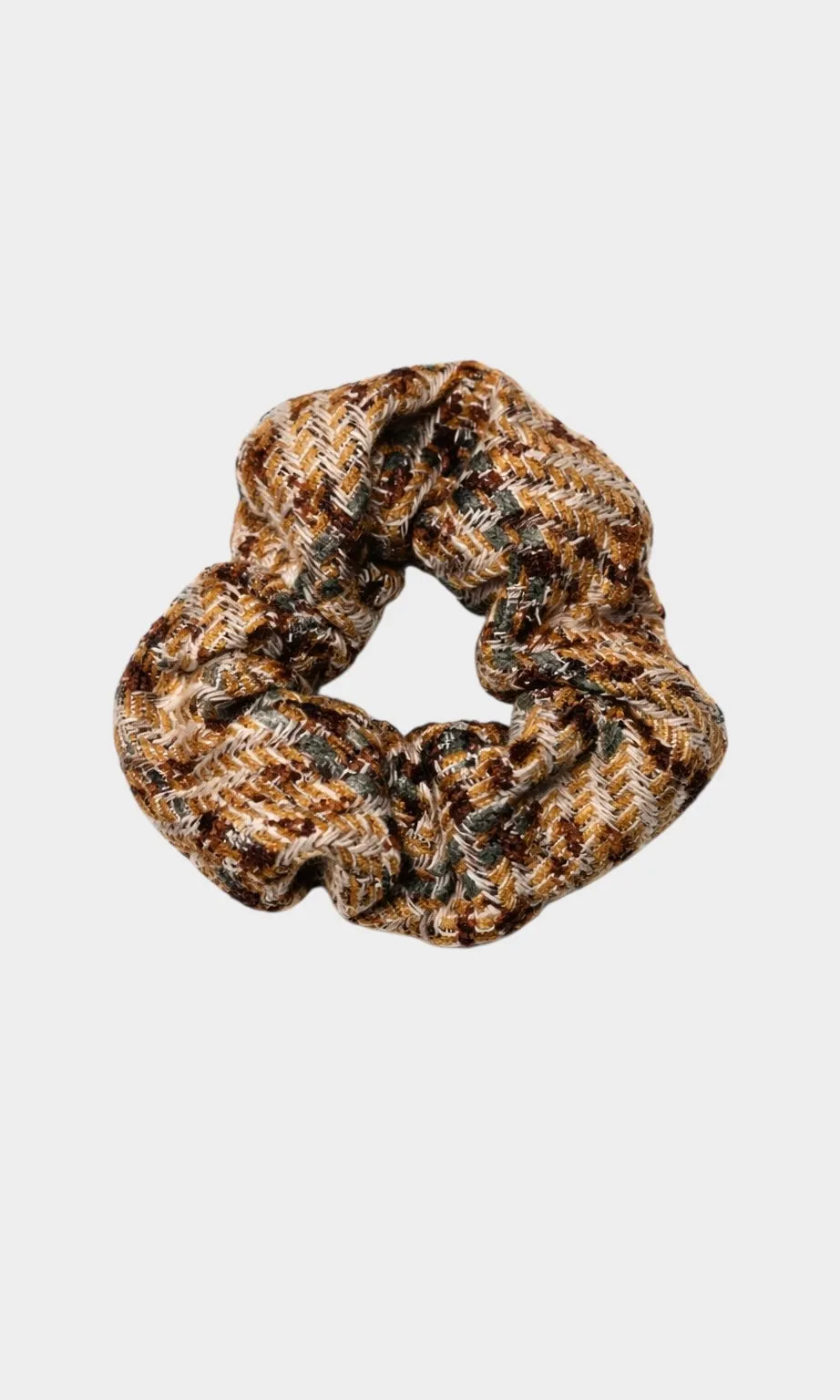 The Ethiquette Villeroy chouchou tweed taille unique