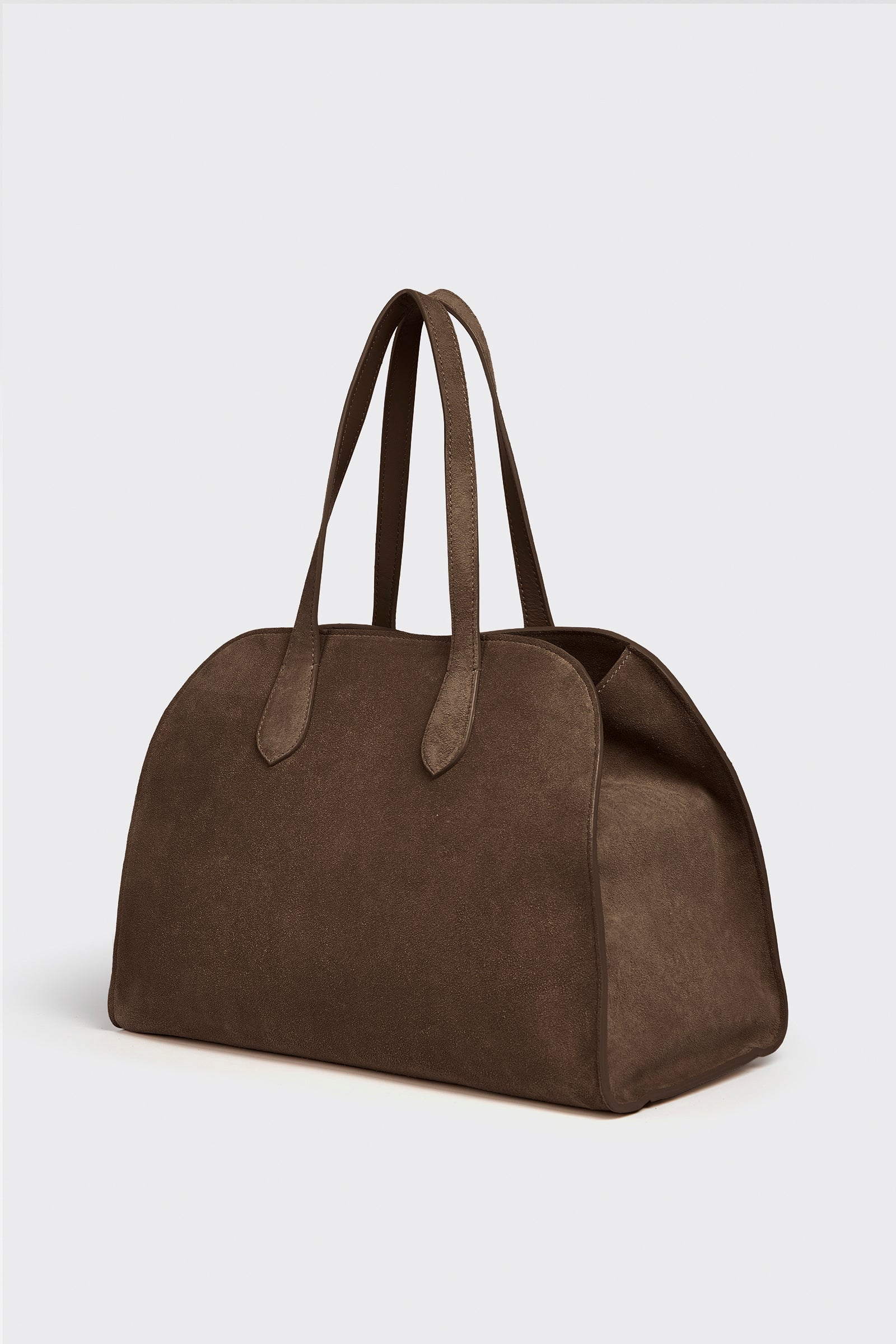 Liviana Conti Madison sac à main cuir suédé marron