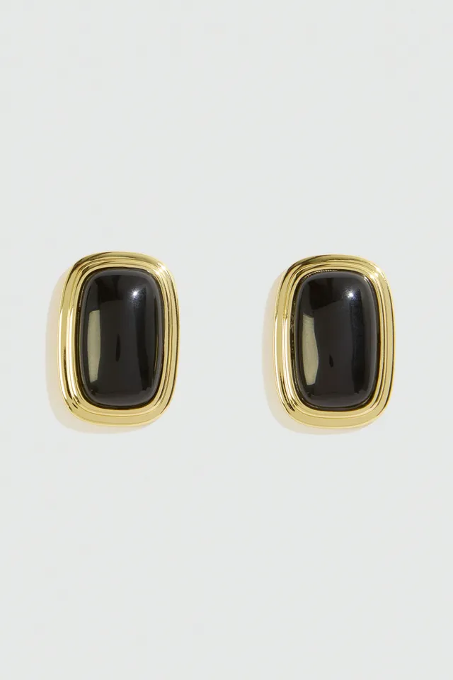 Liviana Conti Saffron boucles oreilles or ovales