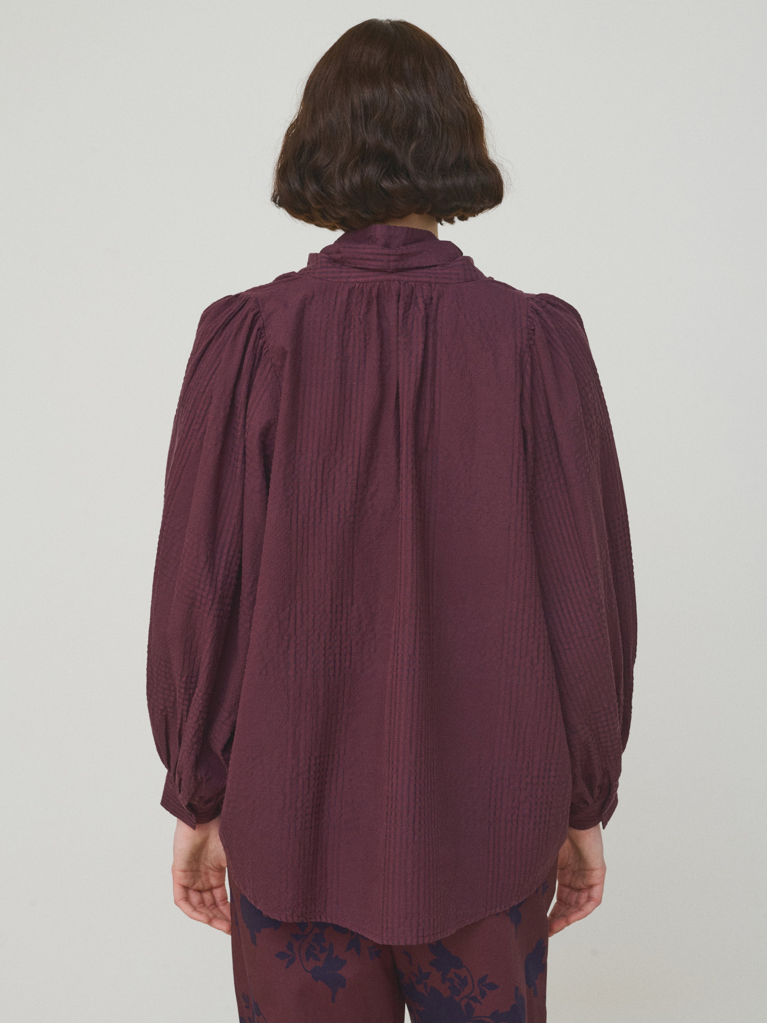 Mii Mii à table Claudie Les Unis blouse coton soie