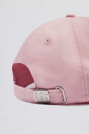 Bo+Tee casquette baseball coton rose poudré brodée réglable