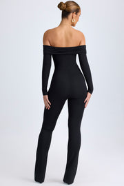 Oh Polly Jumpsuits combinaison Agnesa noire modal