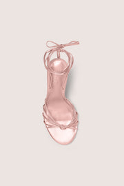 Oh Polly Sora 16043 sandale à talon rose poudré 10 cm