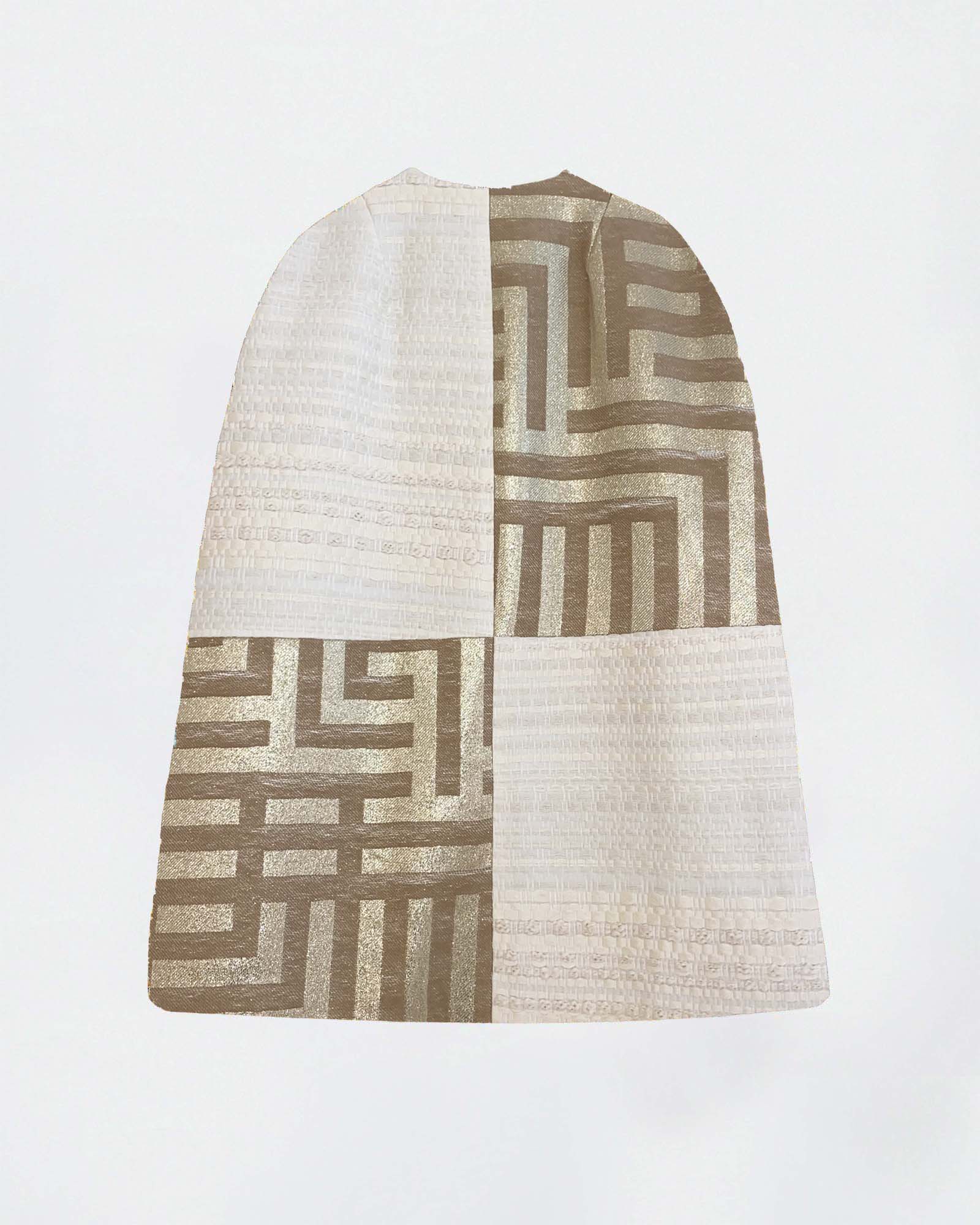 The Ethiquette Orphée Athena cape tweed XS-M