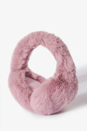 Bo+Tee cache-oreilles fausse fourrure rose pâle