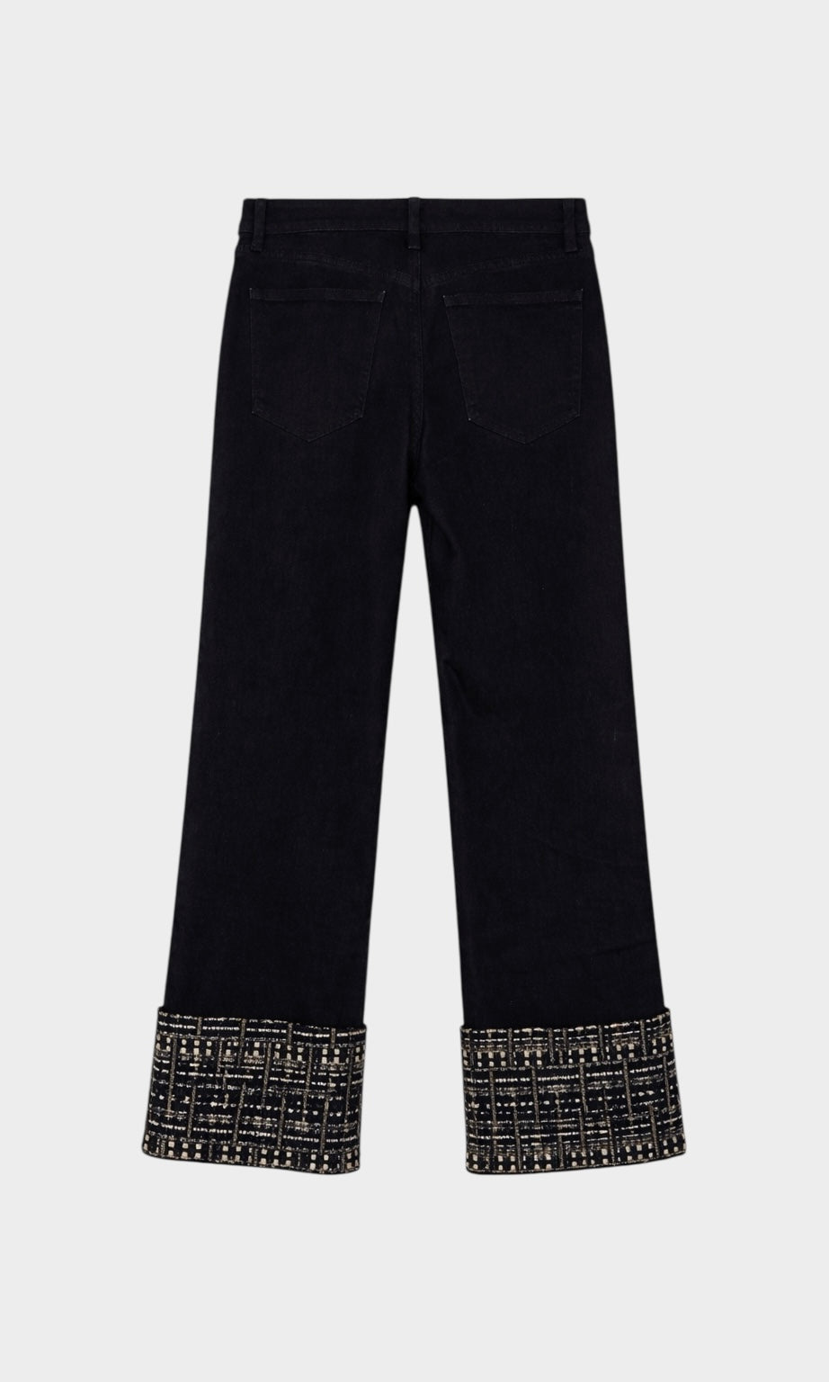 The Ethiquette Narcisse Jean Denim Empyrée Tweed
