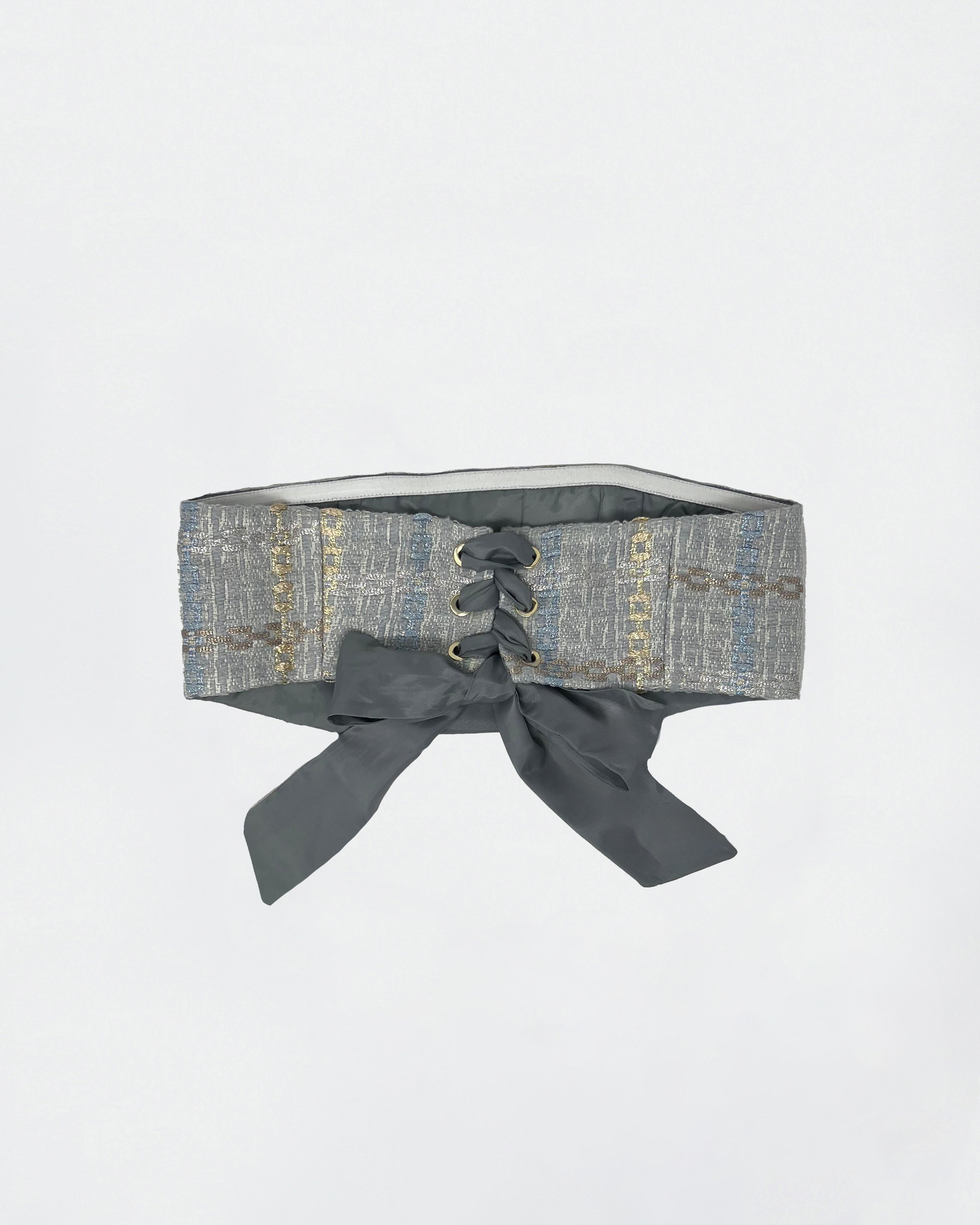 The Ethiquette Angie bustier mini Atlantis taille S tweed
