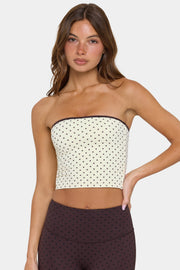 Bo+Tee Soft Active Top Bandeau Cookie Butter Respirant