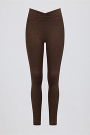 Oh Polly Trousers BT2233 Legging Femme Pecan Marl