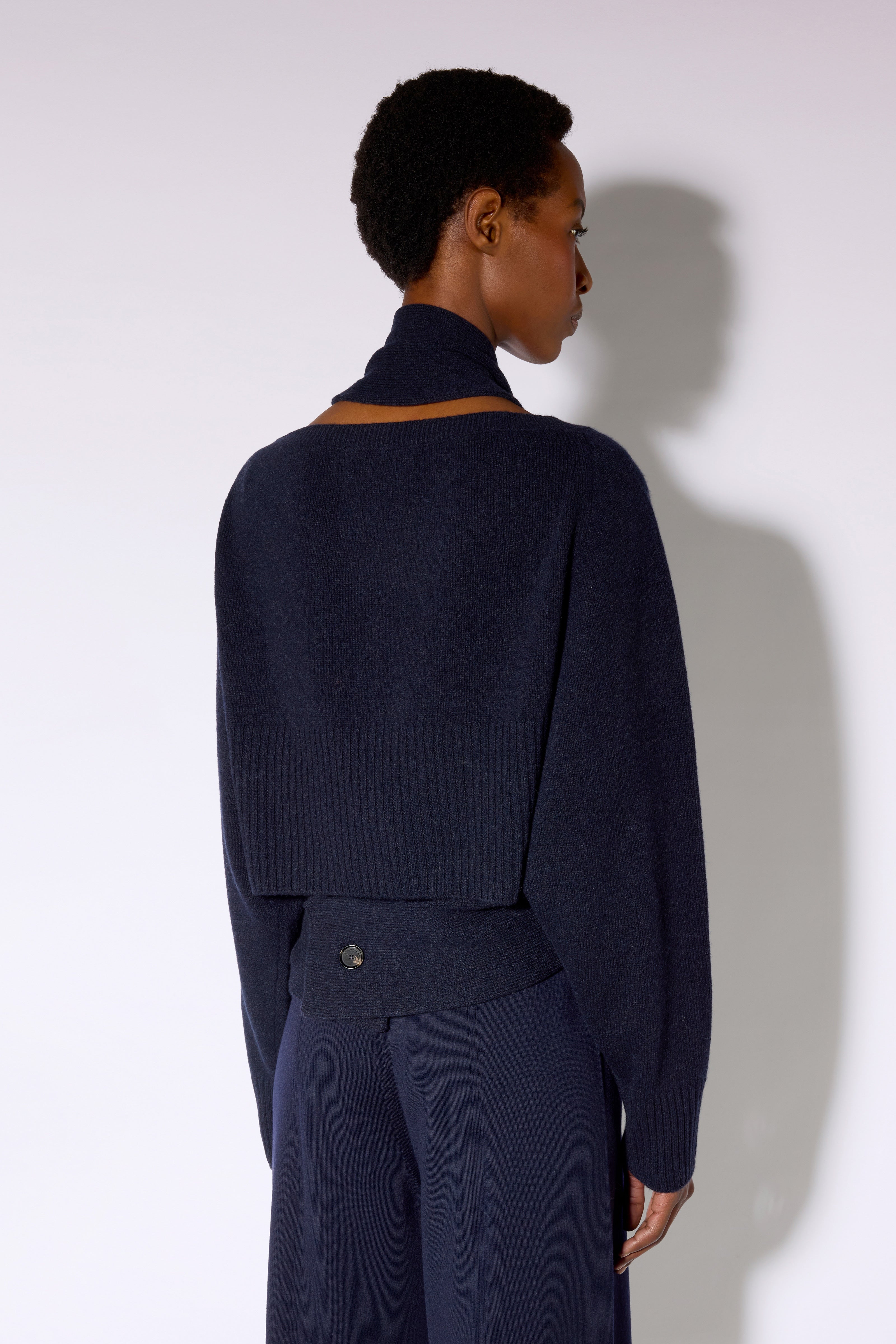 Liviana Conti Valerie pull maille Notte taille M hiver