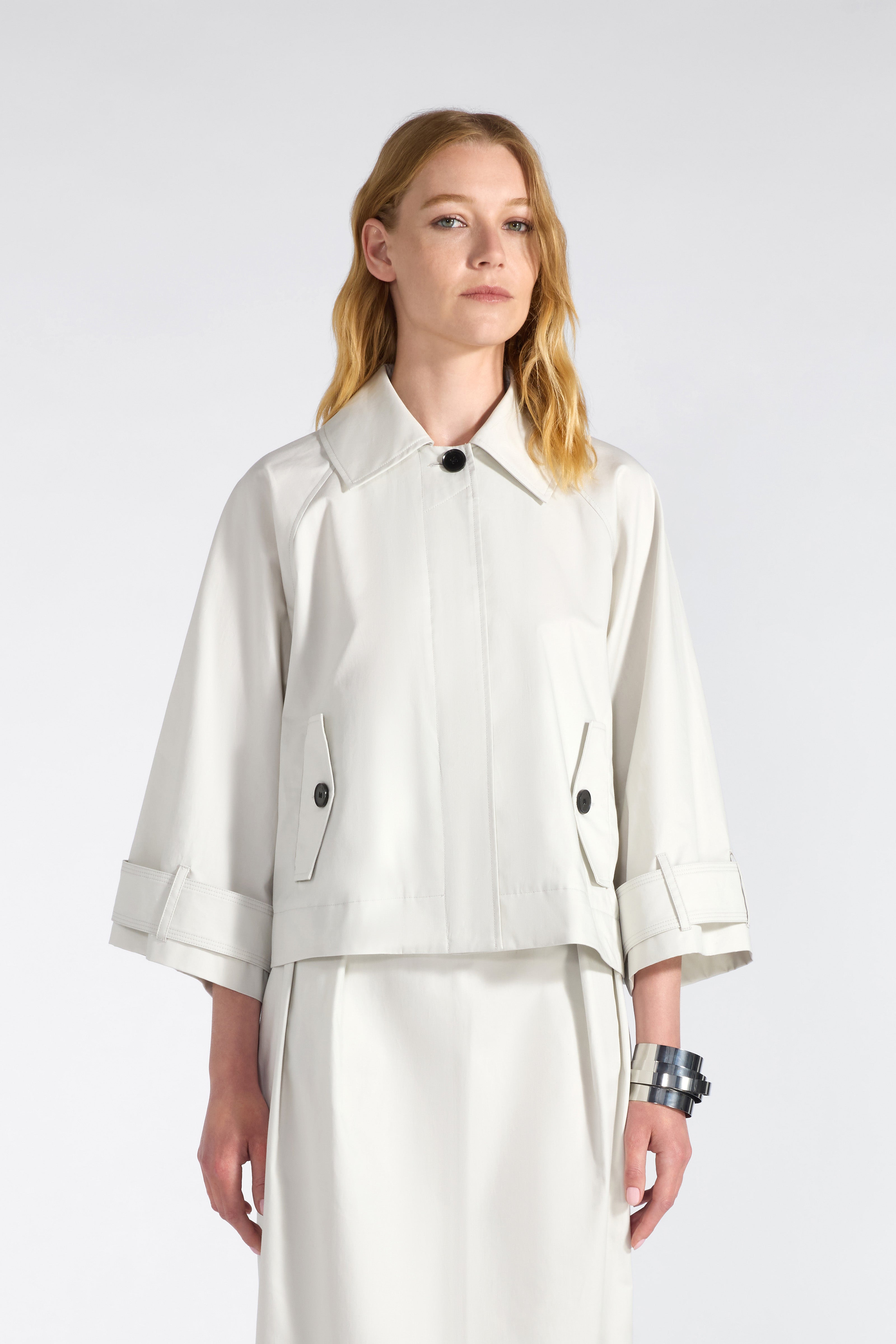 Liviana Conti Waylen veste trench coton luna