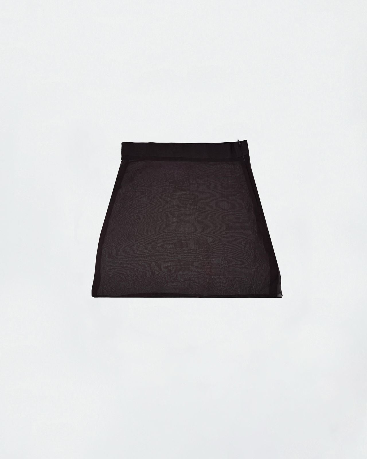 The Ethiquette Elena Mini Jupe Mousseline Marron Fluide