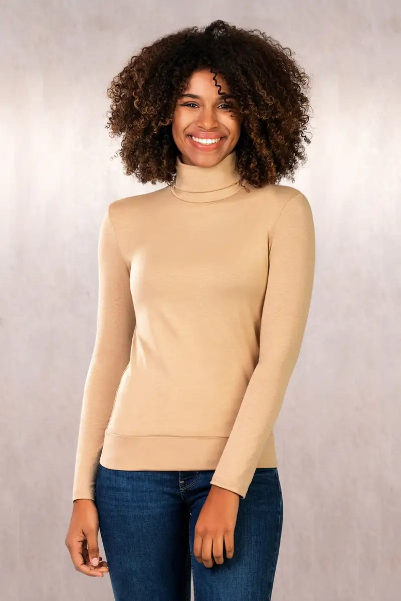Thelma & Rose Anastasia top seconde peau noir doux hiver