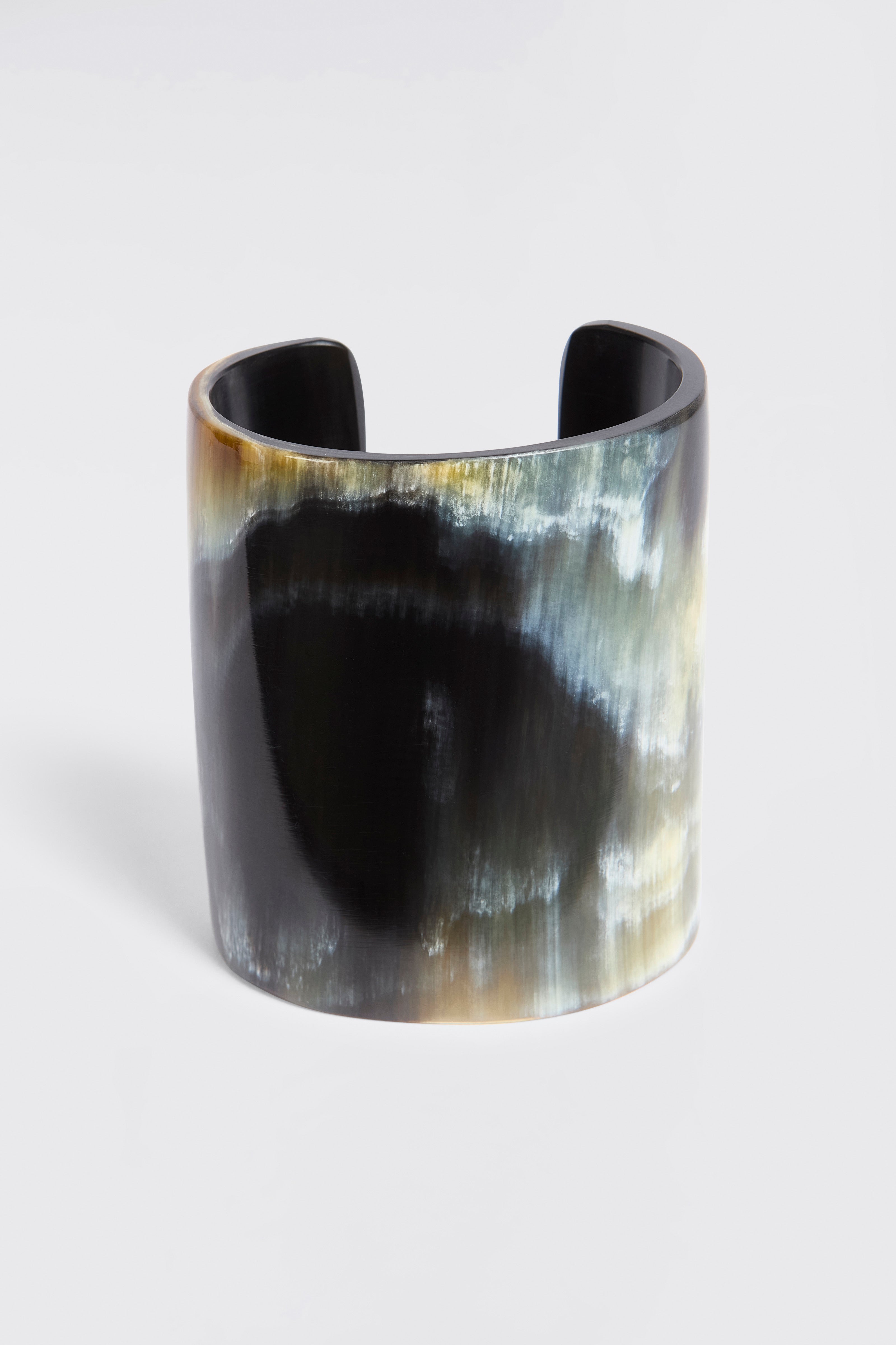 Liviana Conti Sandara bracelet corne noire taille unique