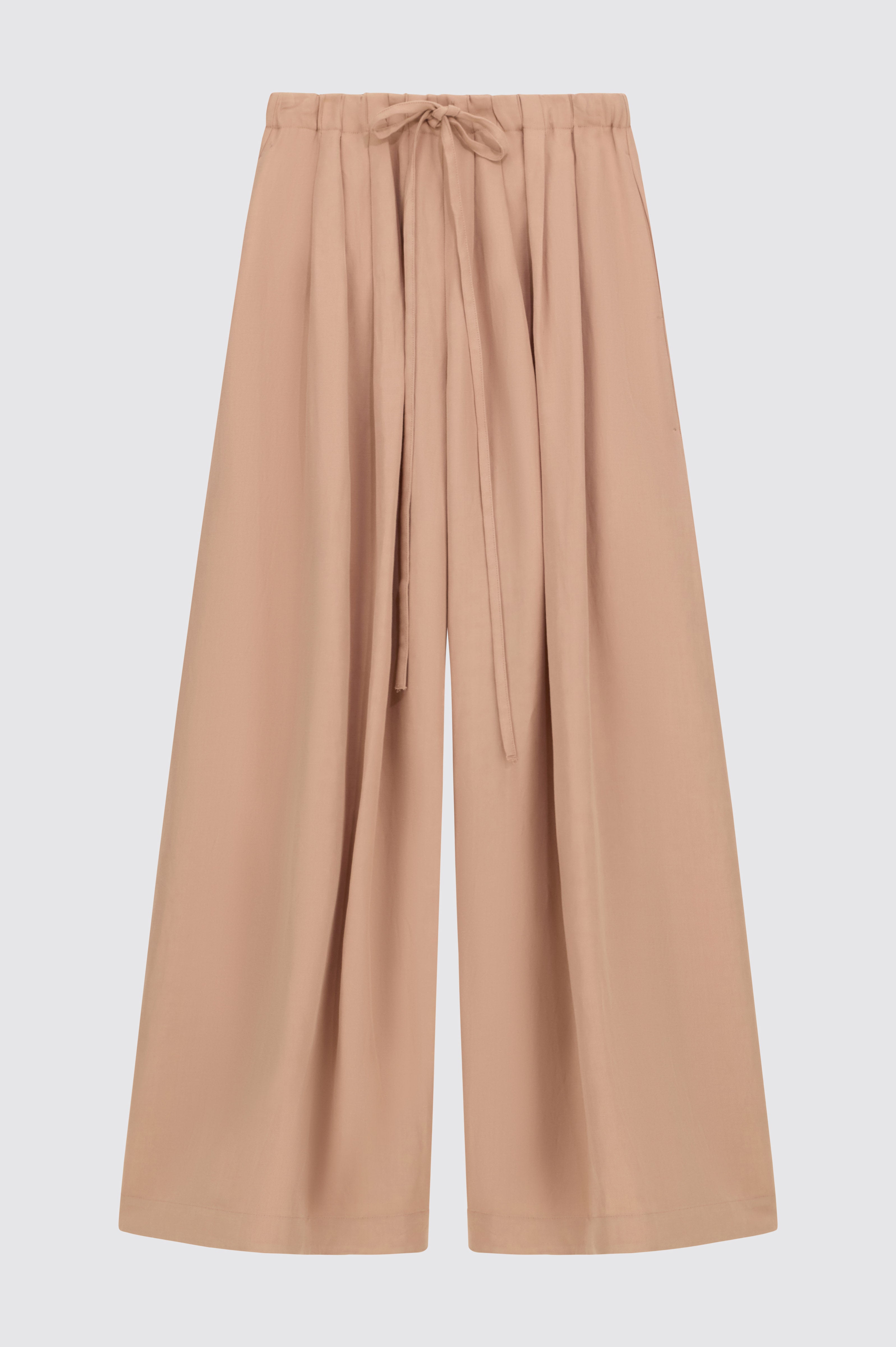 Liviana Conti Loren pantalon rose viscose lin