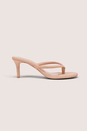 Oh Polly Brielle Sandales à Talon Camel 8 cm