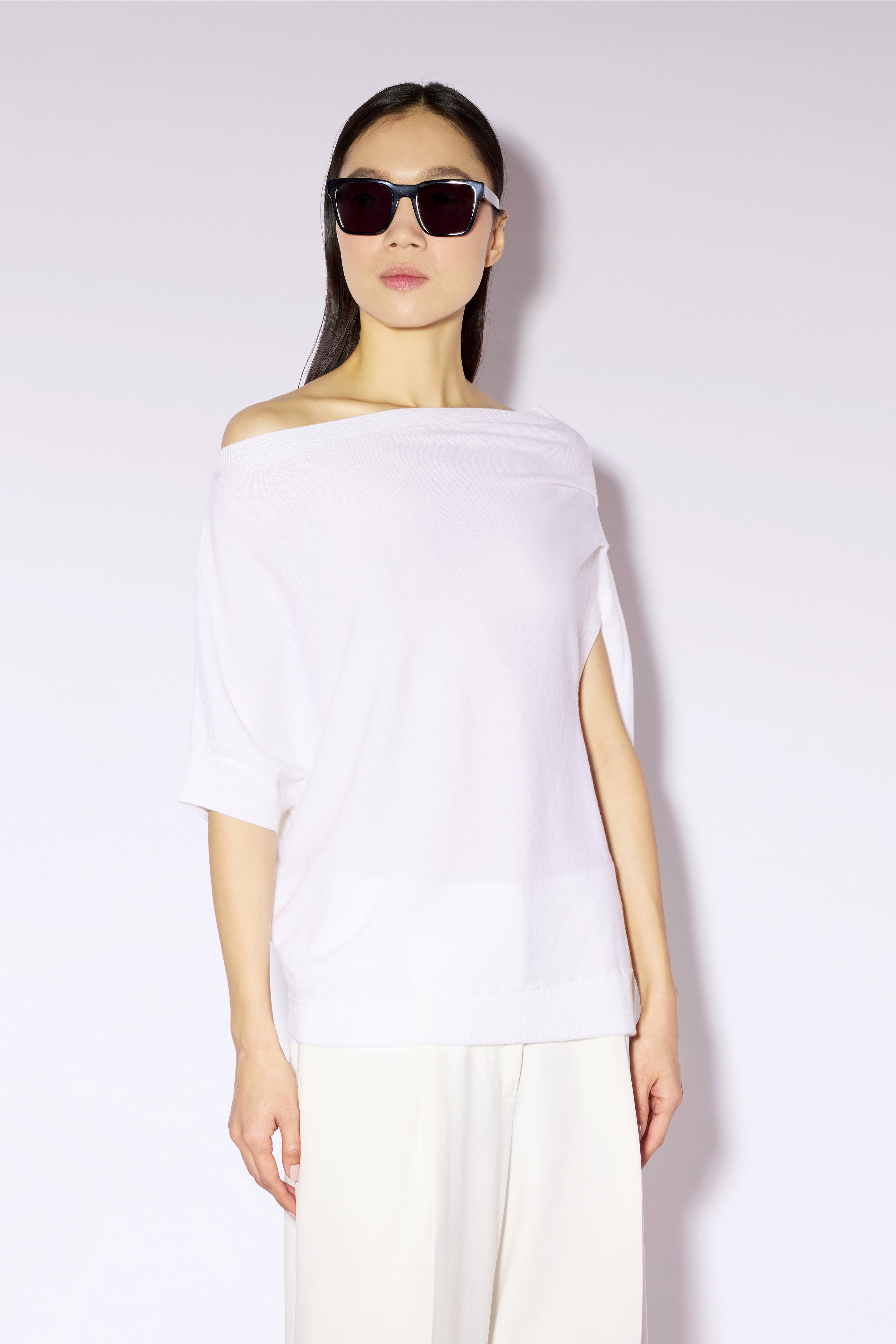 Liviana Conti Yana F6WB03 pull laine merino pomice