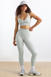 Oh Polly Super Sculpt BT0689 legging gris ice grey respirant