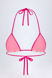 Oh Polly Swim Paita NS10609B haut bikini triangle rose orchid