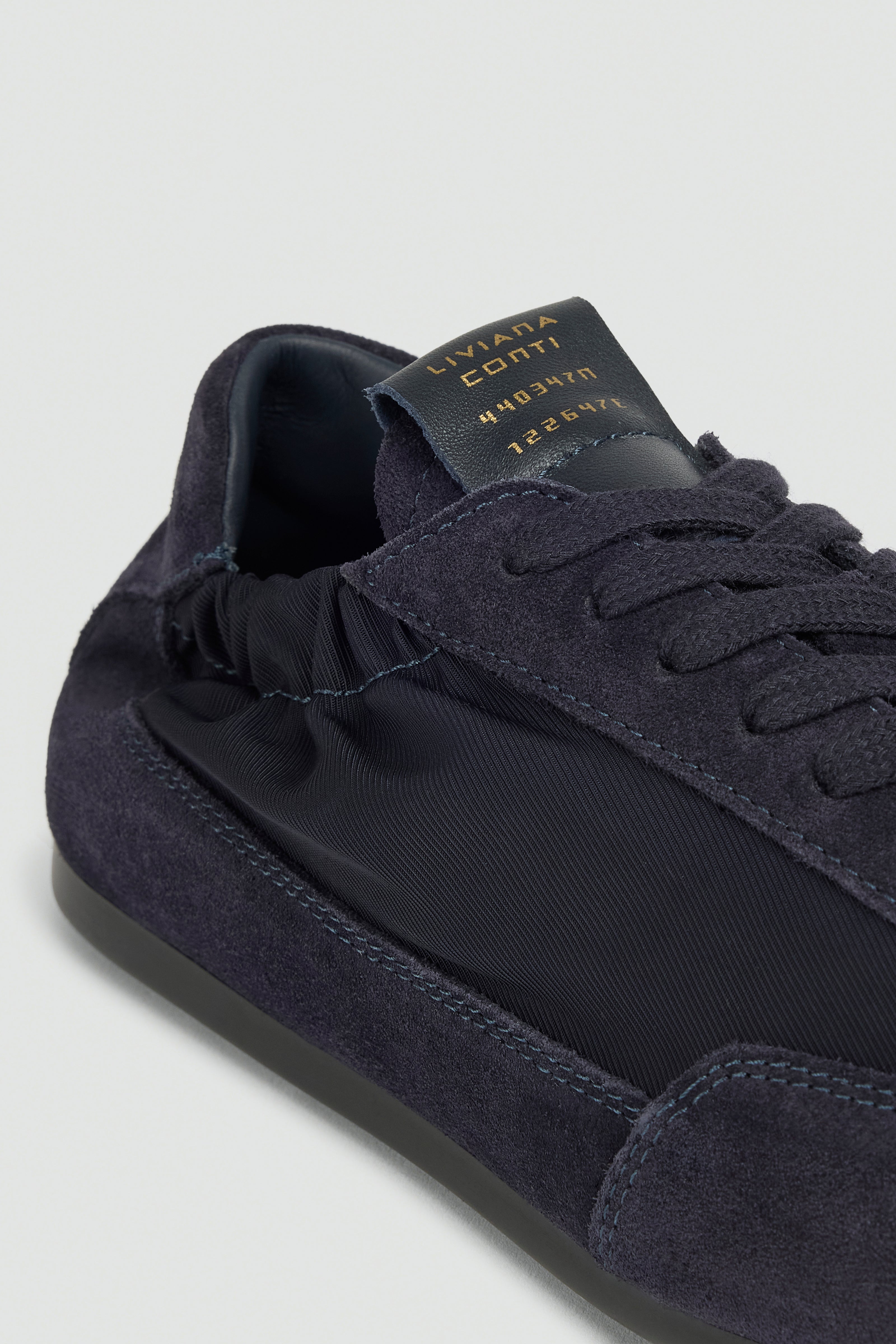 Liviana Conti Zoe sneakers nuit nylon daim
