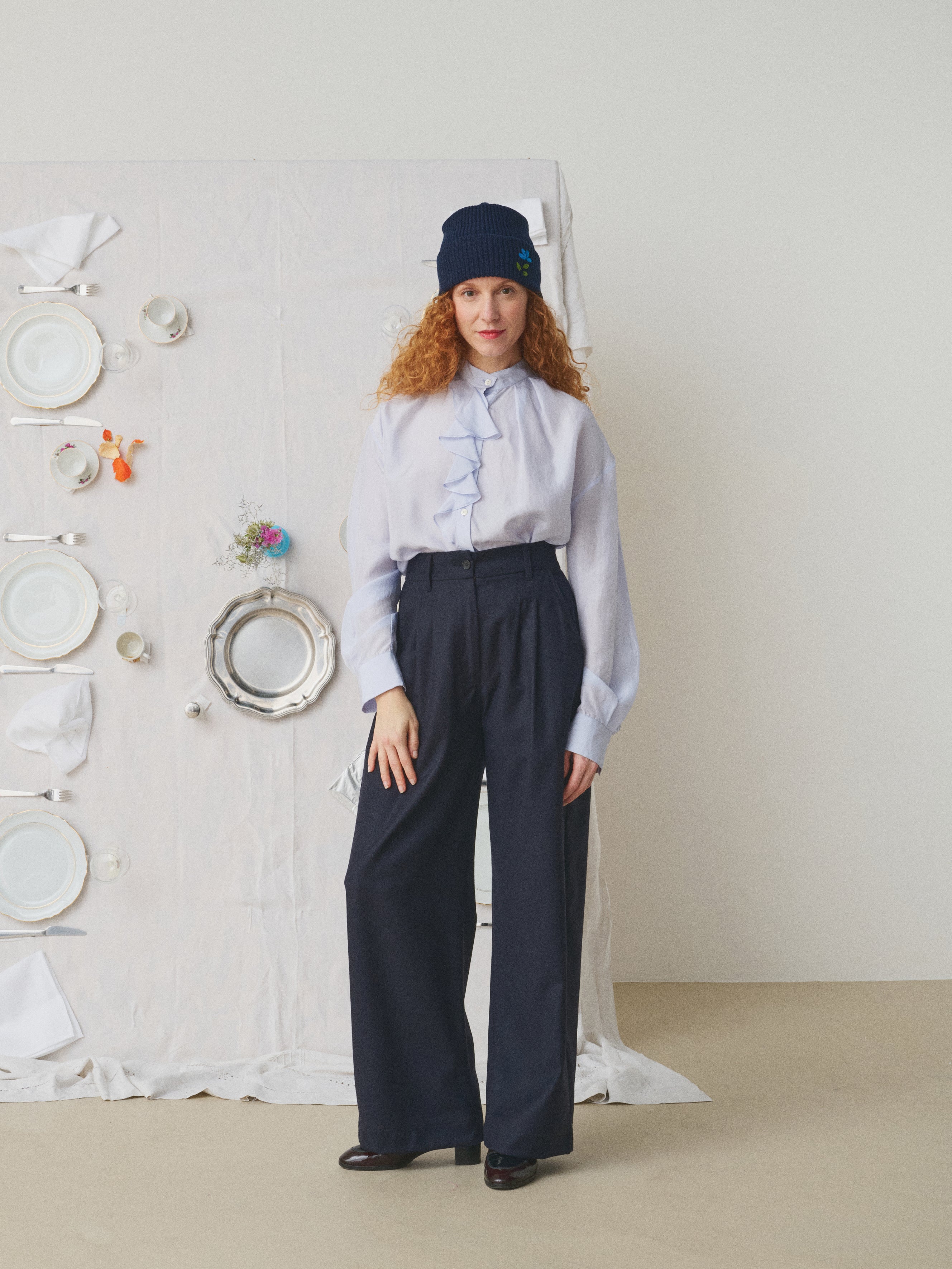 Mii à table Pantalon Miti pantalon femme Les Unis laine